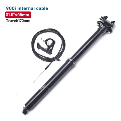 KS Exa Form 900i Dropper MTB Seatpost Hydraulic Adjustable Height Mountain Bike Cable Remote Hand Control 30.9 31.6mm Seat Tube