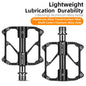 WEST BIKING Carbon Fiber Pedal Road Bicycle Pedal 3 Bearing Titanium Alloy Axle Pedal MTB Bicycle Pedal Bicycle Accessories