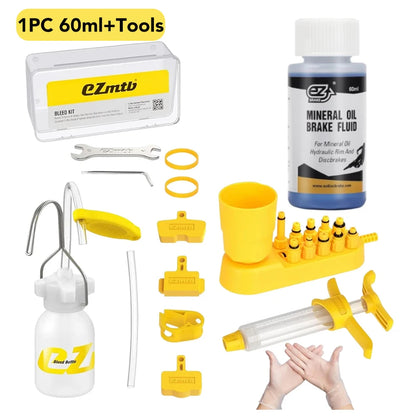 eZmtb für Magura Bremsbleed Kit 1-3x 60ml Mineralöl | inkl. Werkzeug
