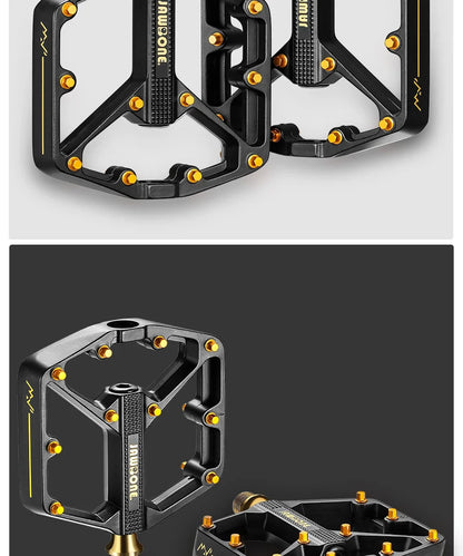`JAWBONE MTB Flat Pedal | Aluminum 125x104mm CrMo Axle – Trail & Enduro`