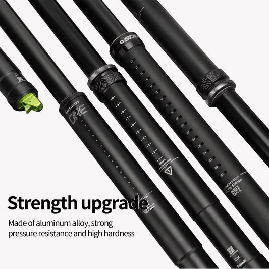 ONE Dropper Seatpost – 34.9mm | 481mm | 788g | Interne Zugführung | Trail & Enduro