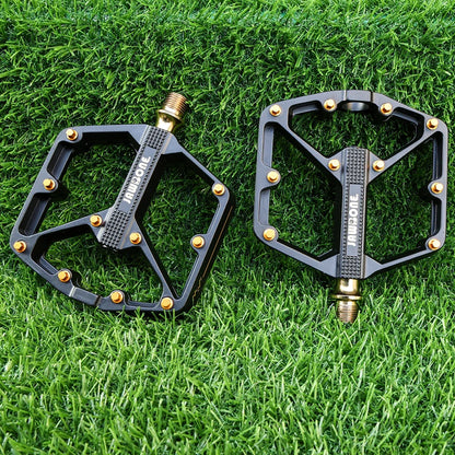 `JAWBONE MTB Flat Pedal | Aluminum 125x104mm CrMo Axle – Trail & Enduro`