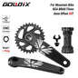 GOLDIX MTB Crankset – 1x | 30/32/34/36/38T | BSA 68/73mm | 170/175mm | GXP incl. Bottom Bracket