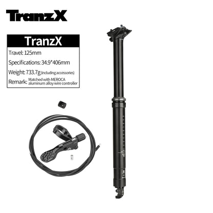 ONE Dropper Seatpost – 34.9mm | 481mm | 788g | Interne Zugführung | Trail & Enduro