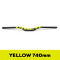 ULLICYC 3K Carbon MTB Lenker – 31.8mm | 580–740mm | Flat & Rise | Fluorescent Yellow | Trail & Enduro